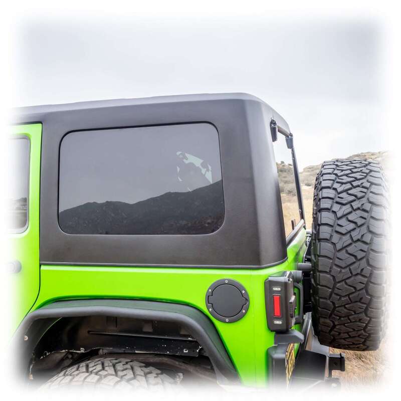 Jeep Wrangler JK Hardtop - TURN Offroad - Squareback 2-Piece - White - `07-`18